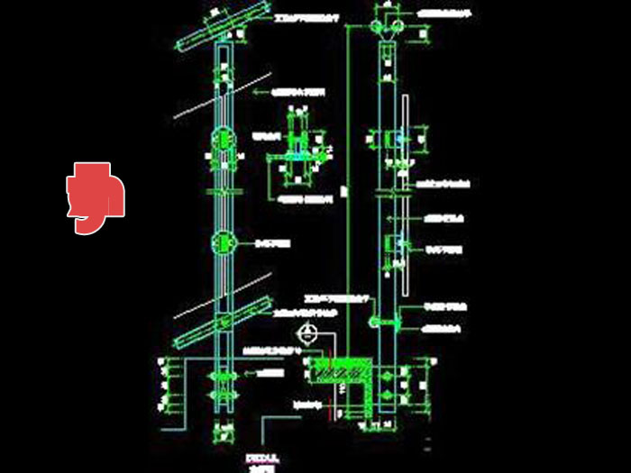 Stairs Cad block and details Download 26